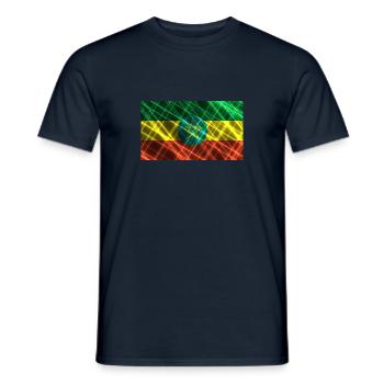 Ethiopia - Men's T-Shirt - navy - Front - AI Model Male 178 light (178cm)