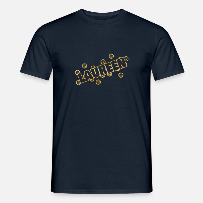 Name Laureen - Männer T-Shirt - Navy