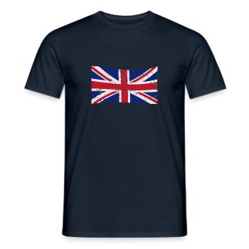 Royaume-Uni - T-shirt homme - marine - Devant - AI Model Male 178 light (178cm)