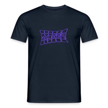 Nom : Alaya - T-shirt homme - marine - Devant - AI Model Male 178 light (178cm)
