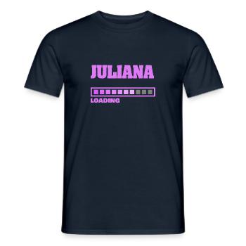 Baby Juliana - Men's T-Shirt - navy - Front - AI Model Male 178 light (178cm)