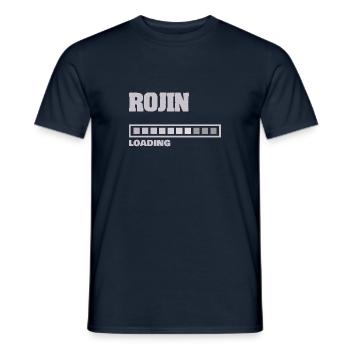 Rojin bébé - T-shirt homme - marine - Devant - AI Model Male 178 light (178cm)
