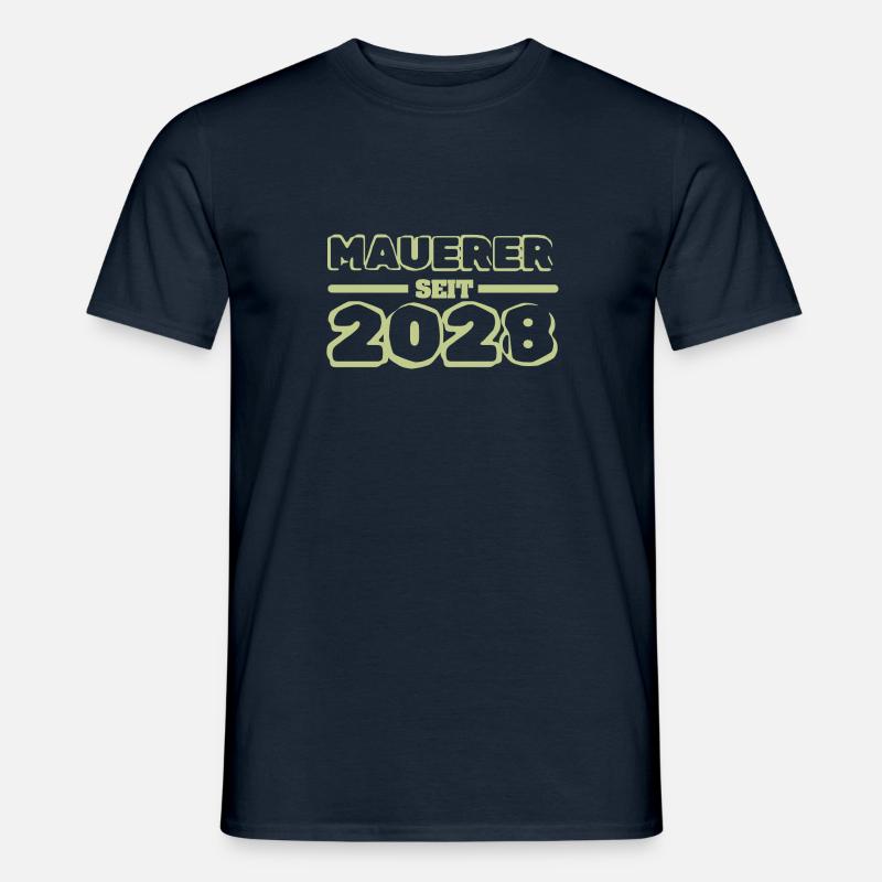 2028 - Männer T-Shirt - Navy