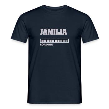 Baby Jamilia - Men's T-Shirt - navy - Front - AI Model Male 178 light (178cm)