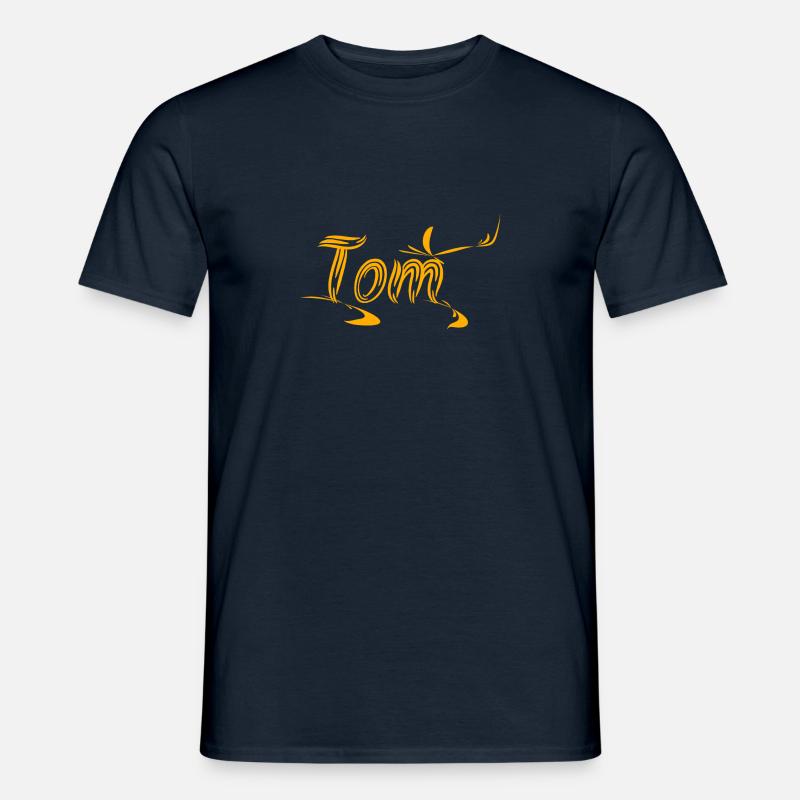 Geschenkidee Tom - Männer T-Shirt - Navy