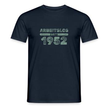 seit 1952 - Männer T-Shirt - Navy - Vorne - AI Model Male 178 light (178cm)