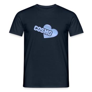Love for Cosmo Gold Love - Men's T-Shirt - navy - Front - AI Model Male 178 light (178cm)
