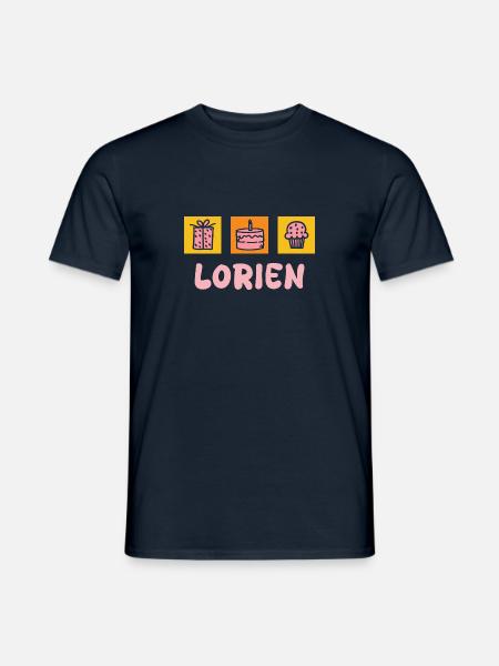 Lorien comme prénom - T-shirt homme - marine
