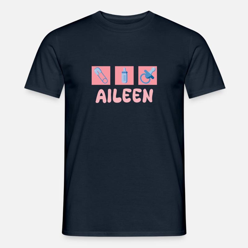 Schnuller Aileen - Männer T-Shirt - Navy