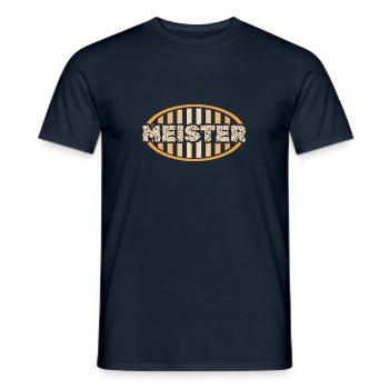 Meister - Männer T-Shirt - Navy - Vorne - AI Model Male 178 light (178cm)