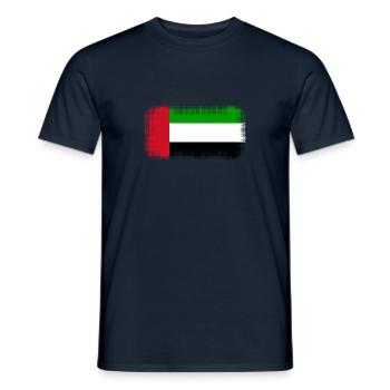 Vereinigte Emirate - Männer T-Shirt - Navy - Vorne - AI Model Male 178 light (178cm)