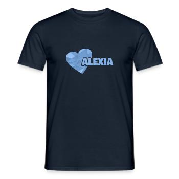Schwester Alexia - Männer T-Shirt - Navy - Vorne - AI Model Male 178 light (178cm)