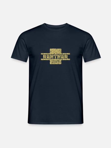 Beruf Rentner - Männer T-Shirt - Navy