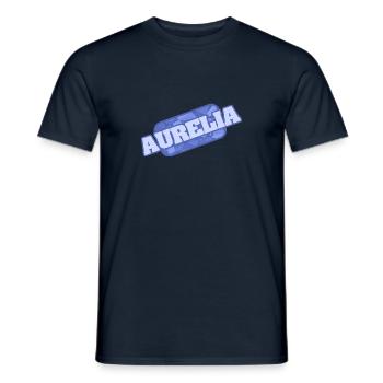 Gift for Aurelia - Men's T-Shirt - navy - Front - AI Model Male 178 light (178cm)