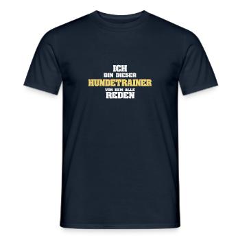 Dresseur - T-shirt homme - marine - Devant - AI Model Male 178 light (178cm)