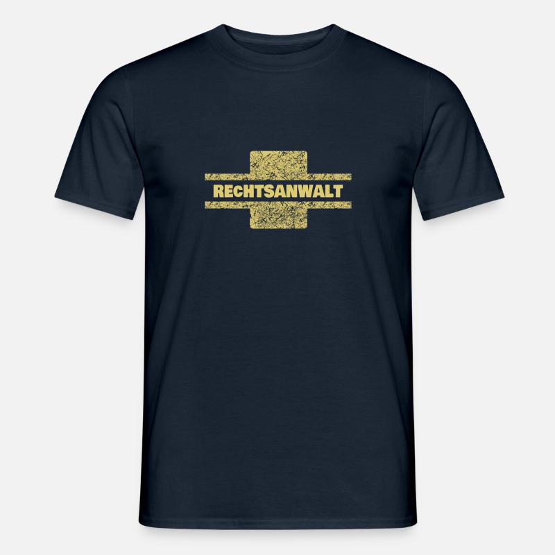 Beruf Rechtsanwalt - Männer T-Shirt - Navy