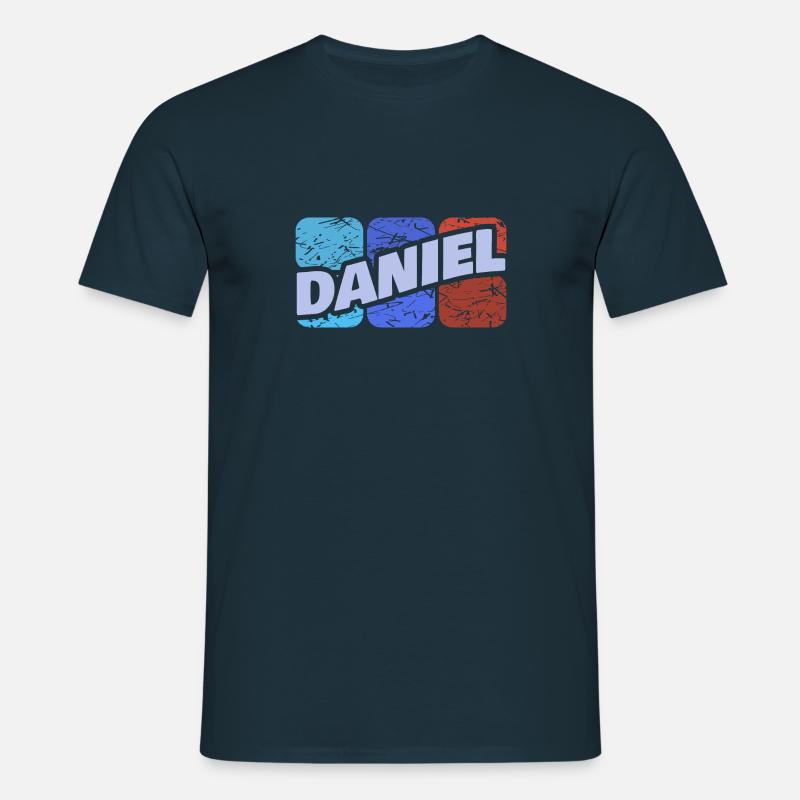 Daniel als Daniel - Männer T-Shirt - Navy