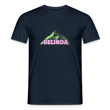 Alpinisme Belinda - T-shirt homme - marine - Devant - AI Model Male 178 light (178cm)