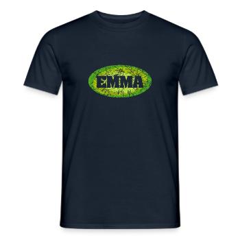emma - Männer T-Shirt - Navy - Vorne - AI Model Male 178 light (178cm)
