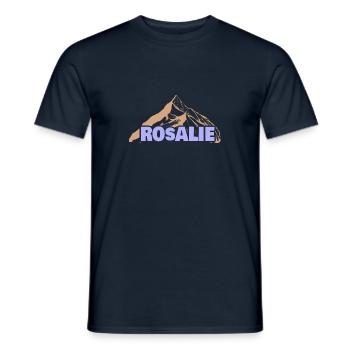 Lustig für Rosalie Geschenkidee Spaß - Männer T-Shirt - Navy - Vorne - AI Model Male 178 light (178cm)
