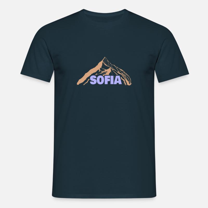 Sofia als Geschenkidee - Männer T-Shirt - Navy