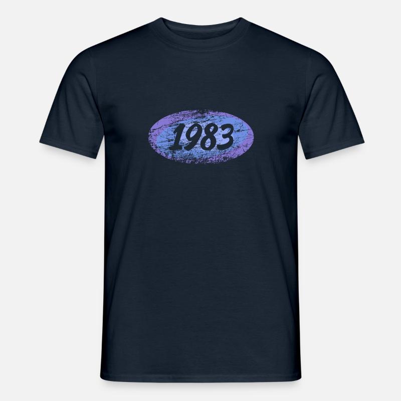 1983 1983 - Männer T-Shirt - Navy
