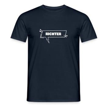 Cadeau pour le juge - T-shirt homme - marine - Devant - AI Model Male 178 light (178cm)