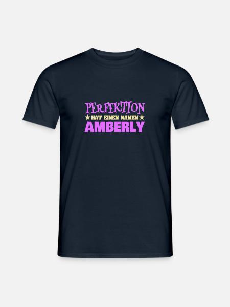 Gift for Amberly - Men's T-Shirt - navy