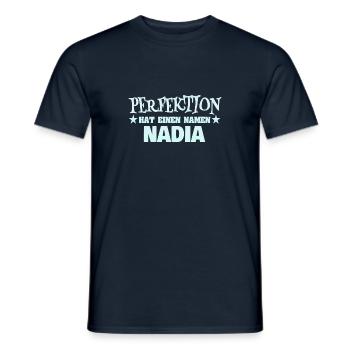 Nadia - T-shirt homme - marine - Devant - AI Model Male 178 light (178cm)