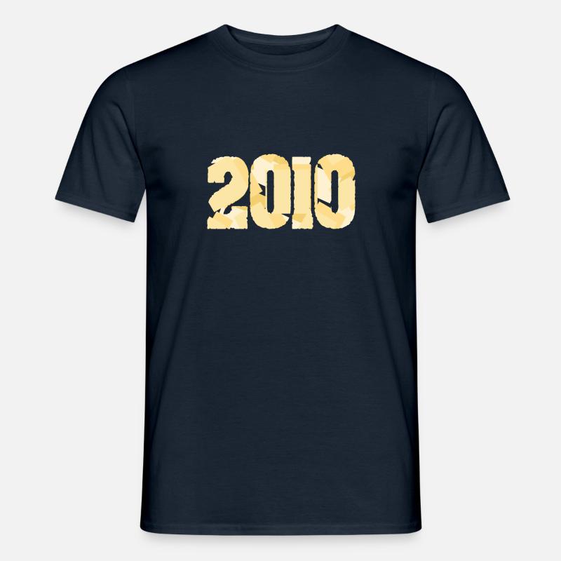2010 - Männer T-Shirt - Navy