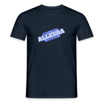Santé et Allegra médical - T-shirt homme - marine - Devant - AI Model Male 178 light (178cm)