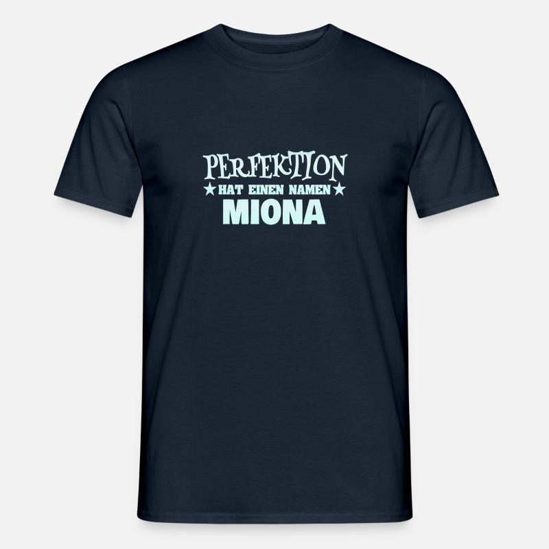 Frauenname Miona - Männer T-Shirt - Navy