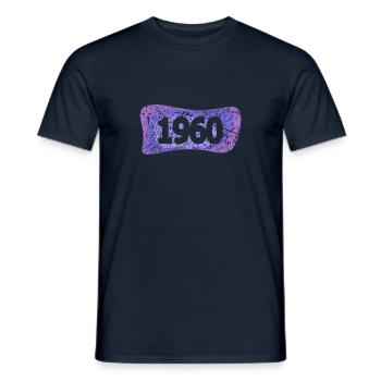 Studenten 1960 - Männer T-Shirt - Navy - Vorne - AI Model Male 178 light (178cm)