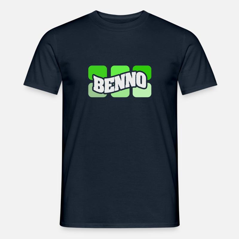 Name Benno - Männer T-Shirt - Navy