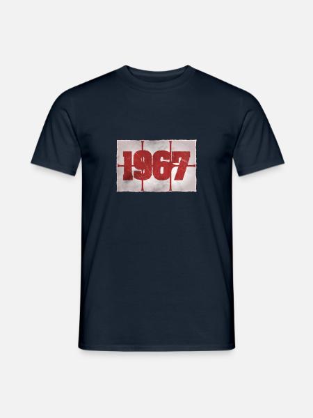 Born in 1967 - Men's T-Shirt - navy