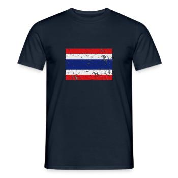 Thailand - Men's T-Shirt - navy - Front - AI Model Male 178 light (178cm)