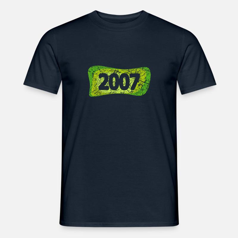 Witzig 2007 - Männer T-Shirt - Navy