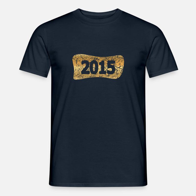 Goldbarrren 2015 - Männer T-Shirt - Navy