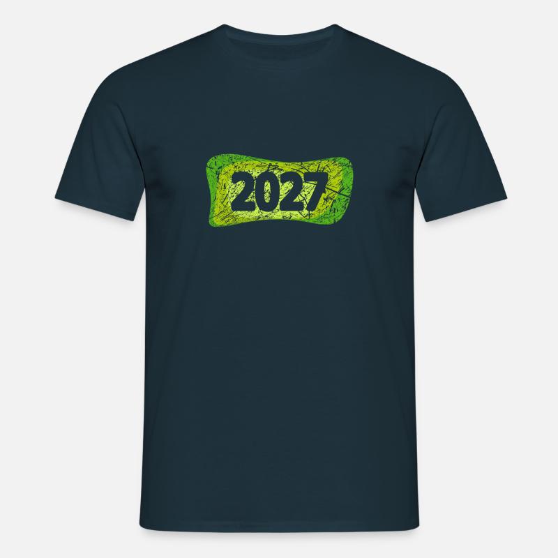 Scratches 2027 - Men's T-Shirt - navy