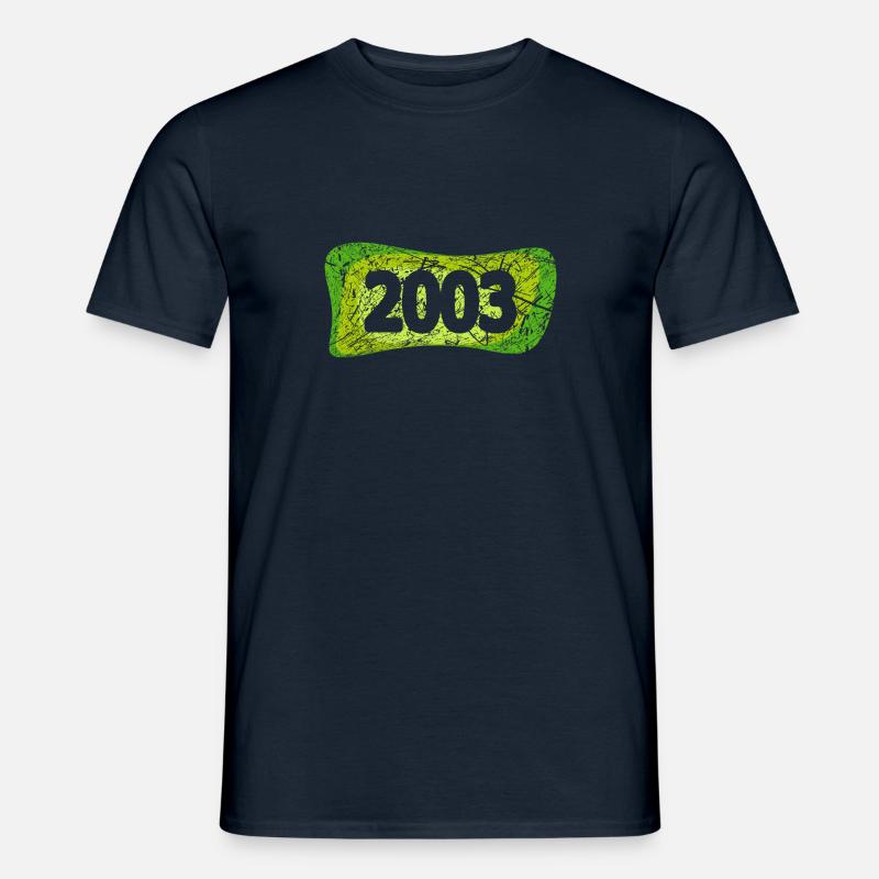 2003 - Männer T-Shirt - Navy