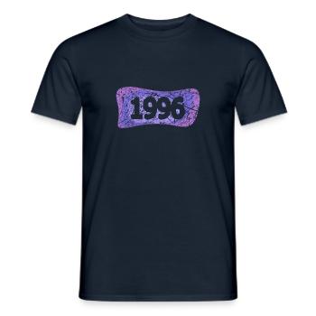 Klassentreffen 1996 - Männer T-Shirt - Navy - Vorne - AI Model Male 178 light (178cm)