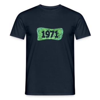 Scratch 1971 - Men's T-Shirt - navy - Front - AI Model Male 178 light (178cm)