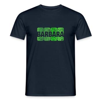 Barbara - Männer T-Shirt - Navy - Vorne - AI Model Male 178 light (178cm)