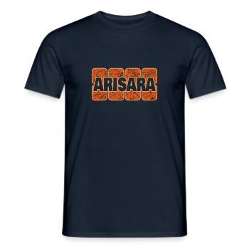 Arisara - Männer T-Shirt - Navy - Vorne - AI Model Male 178 light (178cm)
