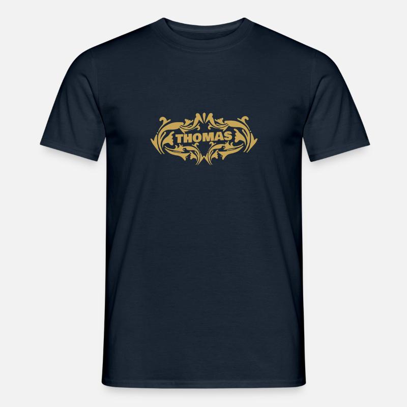 Thomas - Männer T-Shirt - Navy