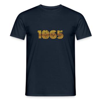 1865 Juneteenth - Men's T-Shirt - navy - Front - AI Model Male 178 light (178cm)