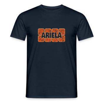 Geschenk für Ariela - Männer T-Shirt - Navy - Vorne - AI Model Male 178 light (178cm)