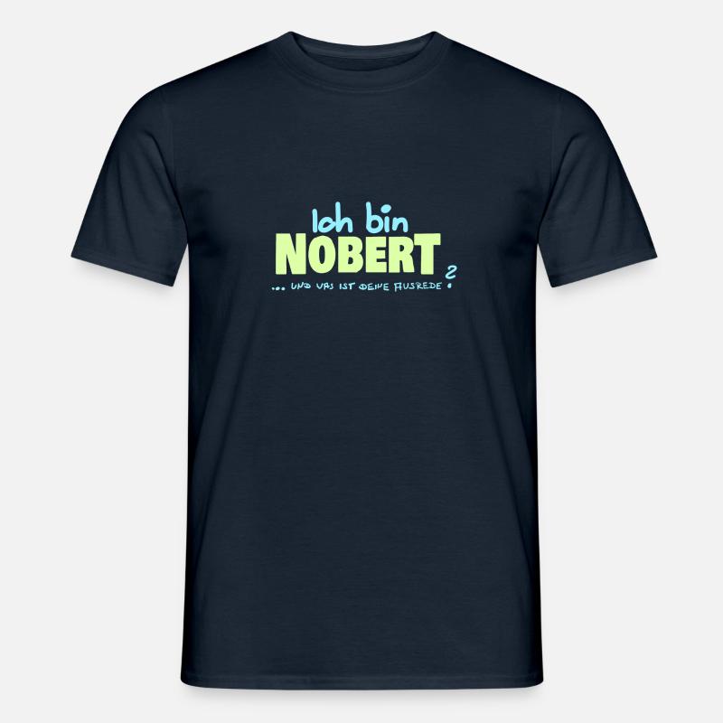 Norbert Norbert - Men's T-shirt - navy
