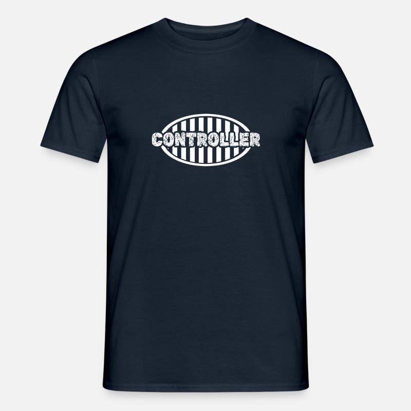 Geschenk für Controller - Männer T-Shirt - Navy
