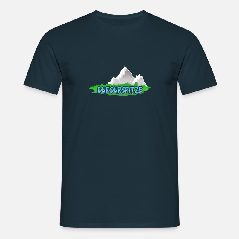 Gift for Dufourspitze - Men's T-Shirt - navy